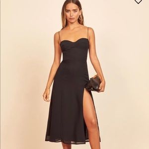 Reformation Juliette Dress in Black, Size 4 - Perfect Condition!